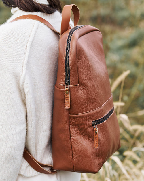 SUMAC- MARIUS LEATHER BACKPACK