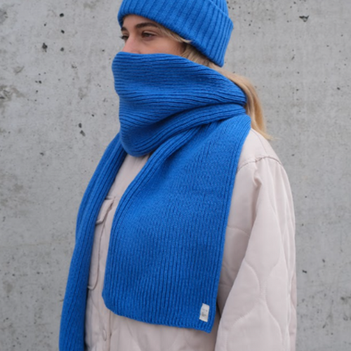 BLUE SCARF