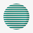 BAMBOO PLATES - LARGE GREEN STRIPES