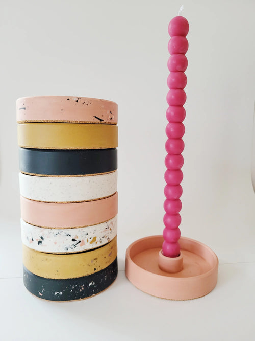BOUGEOIR SOUCOUPE - TERRAZZO - OLI ET MIMI