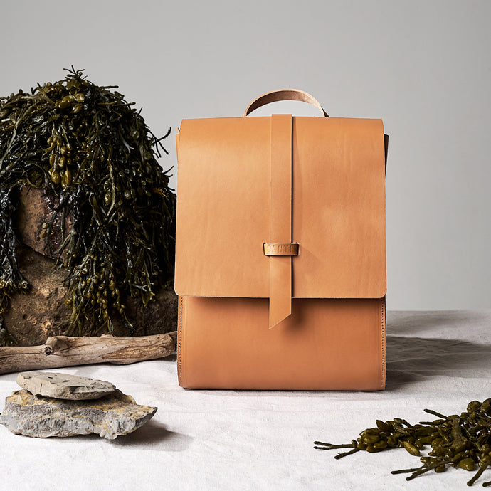 BACKPACK - PRISQUE - WHEAT LEATHER