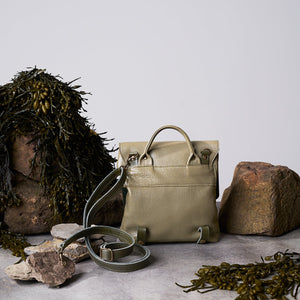SAC À DOS EN CUIR MOUSSE - GUS