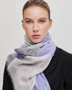 FOULARD CITRON - PRINCESSE ET DRAGON