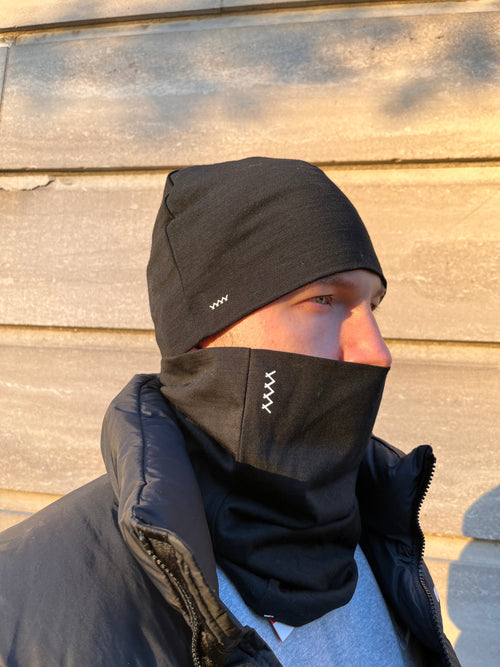 DOUBLE MERINO NECK WARMER - BONNETIER