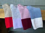 CLASSIC CHALET SOCKS - GRAY &amp; RED