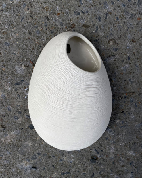 MINI NIDO WHITE - WALL VASE