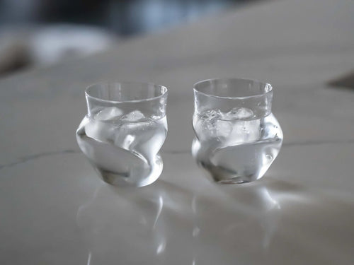 VERRE ''CRUSHED'' TRANSPARENT - GOODBEAST