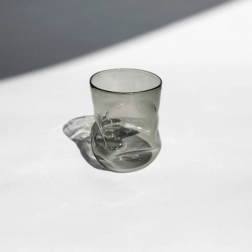 VERRE ''CRUSHED'' GRIS CLAIR - GOODBEAST