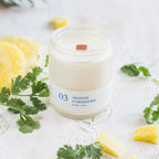PINEAPPLE &amp; CORIANDER CRACKLING CANDLE - 8 OZ