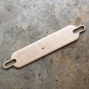 Maple or Walnut Serving Tray - Oval