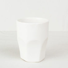 Load image into Gallery viewer, CERAMIC COFFEE TUMBLER - WHITE
