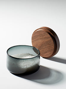 MAIN DE SEL VERRE SOUFFLÉ