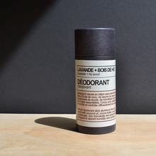 Load image into Gallery viewer, NATURAL DEODORANT - LAVENDER AND HÔ WOOD