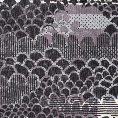 FOULARD CÉLESTE - NOIR ET GRIS