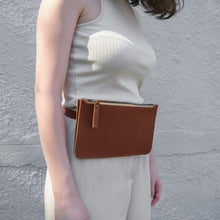 Load image into Gallery viewer, ALICE COGNAC OR BLACK LEATHER