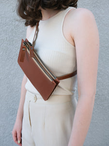 ALICE COGNAC OR BLACK LEATHER