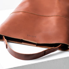 Load image into Gallery viewer, COGNAC LEATHER MICHELINE 