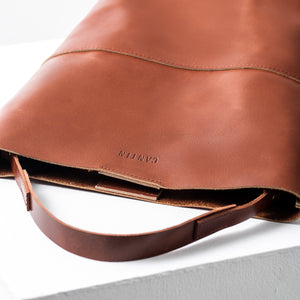 COGNAC LEATHER MICHELINE 