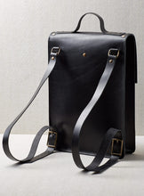 Load image into Gallery viewer, HENRI BLACK LEATHER