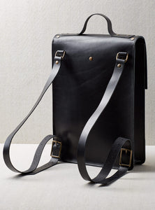 HENRI BLACK LEATHER