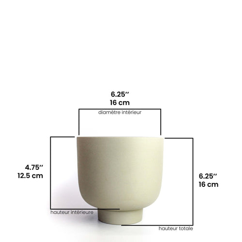 POT RUDY 4'' - TERRACOTTA - JOSIE DAISY