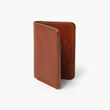 Load image into Gallery viewer, 3 POCKET CARD HOLDER - BROWN