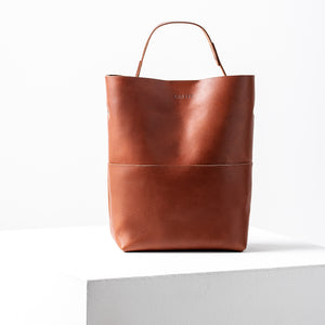 COGNAC LEATHER MICHELINE 