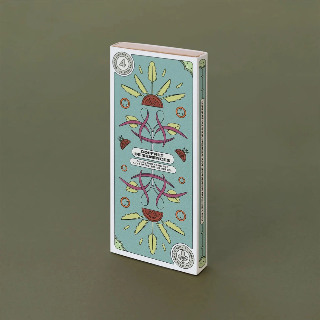 COFFRET DE SEMENCES (COLLECTIONS VARIÉES) - LE NUTRITIONNISTE URBAIN