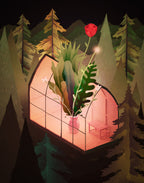 GREENHOUSE IN THE WOOD - ILLUSTRATION