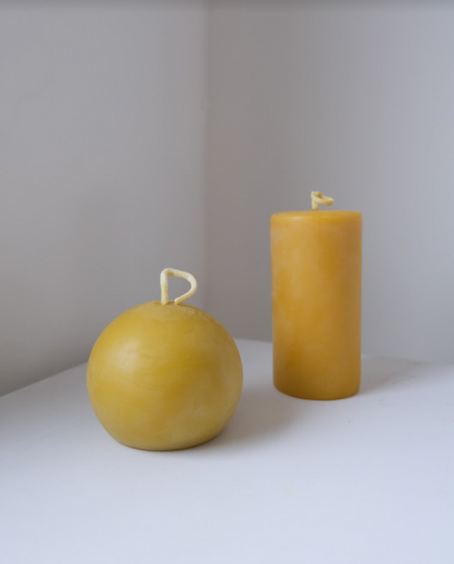 CLASSIC COLUMN CANDLE - BEESWAX