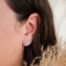 Load image into Gallery viewer, DAISY EARRINGS - SILVER - CAMILLETTE