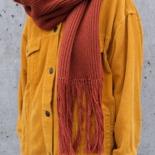 RUST SCARF