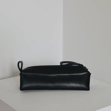 Load image into Gallery viewer, BLACK LEATHER POUCH