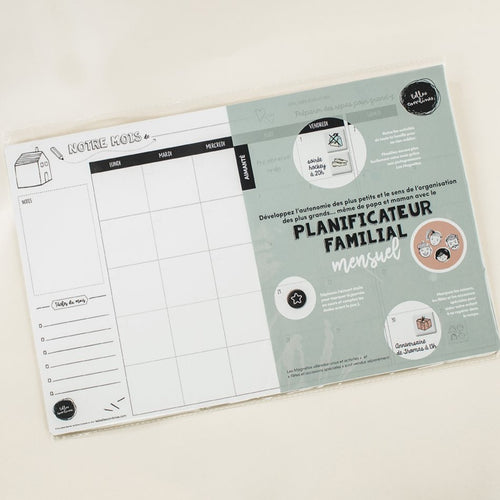 FAMILY PLANNER - MONTHLY