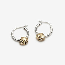 Load image into Gallery viewer, HALIMA EARRINGS - SILVER &amp; GOLD