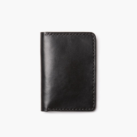 VERTICAL WALLET - BLACK